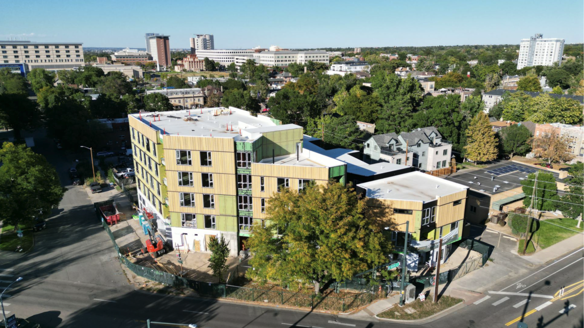 Drone image of The Arbory Denver